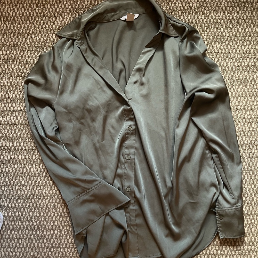 satin long sleeve